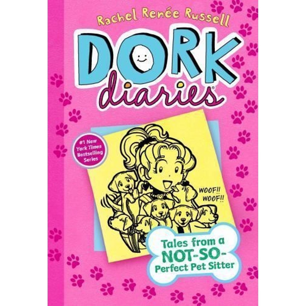 Dork Diaries 10 Hardcover Book Kids One Size Pink Pet Sitter Nikki Maxwell Humor